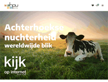 Tablet Screenshot of hpu.nl